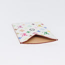LOUIS VUITTON Monogram Multicolor Etui Miroir White M92651 LV Auth LNZ1007V-5