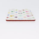 LOUIS VUITTON Monogram Multicolor Etui Miroir White M92651 LV Auth LNZ1007V-6