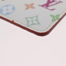 LOUIS VUITTON Monogram Multicolor Etui Miroir White M92651 LV Auth LNZ1007V-14