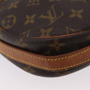 LOUIS VUITTON Monogram Jeune Fille GM Shoulder Bag M51225 LV Auth LNZ101-16