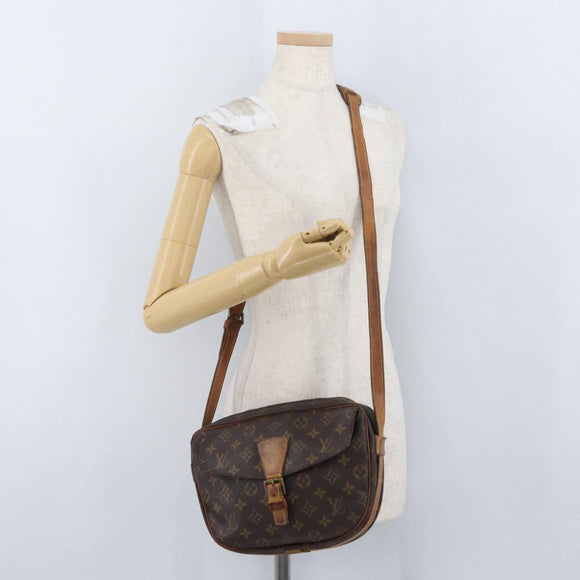 LOUIS VUITTON Monogram Jeune Fille GM Shoulder Bag M51225 LV Auth LNZ101