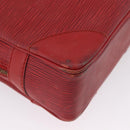 LOUIS VUITTON Epi Porte Documents Voyage Business Bag Red M54477 LV Auth LNZ1011-17