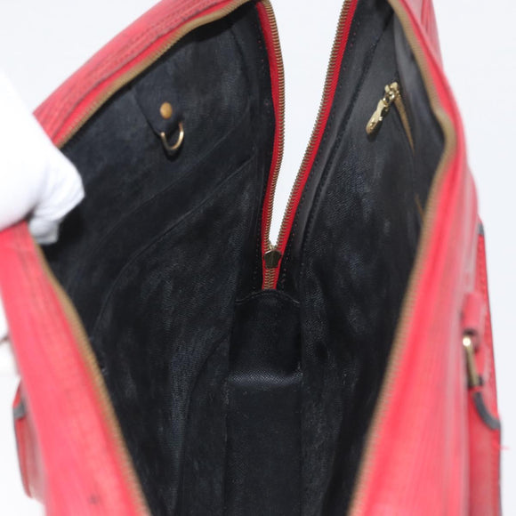 LOUIS VUITTON Epi Porte Documents Voyage Business Bag Red M54477 LV Auth LNZ1011