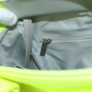 CHANEL Paris Biarritz Tote PM Tote Bag Canvas Green Neon Green CC Auth BSZ633-20