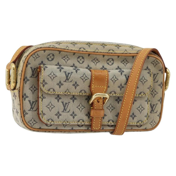 LOUIS VUITTON Monogram Mini Juliet MM Schoudertas Blauw M92004 LV Auth LNZ102