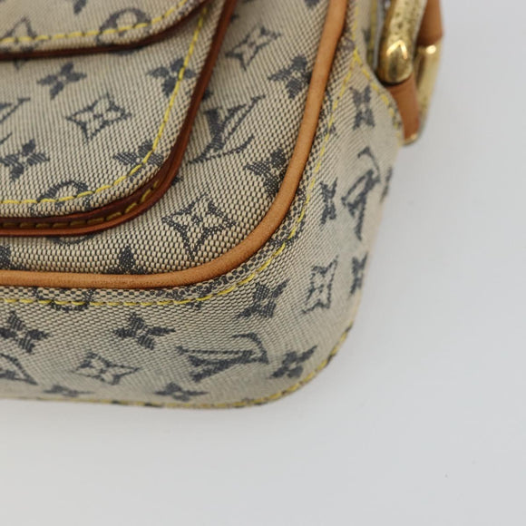 LOUIS VUITTON Monogram Mini Juliet MM Schoudertas Blauw M92004 LV Auth LNZ102