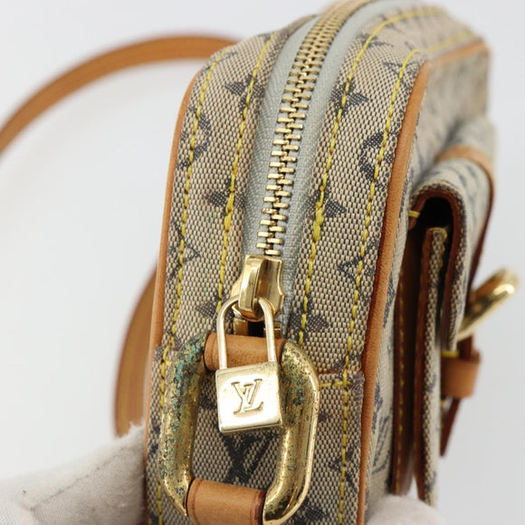 LOUIS VUITTON Monogram Mini Juliet MM Schoudertas Blauw M92004 LV Auth LNZ102
