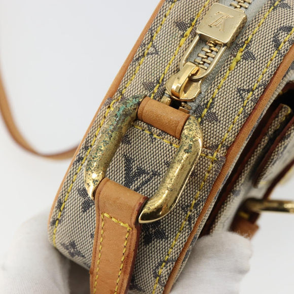 LOUIS VUITTON Monogram Mini Juliet MM Schoudertas Blauw M92004 LV Auth LNZ102