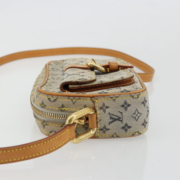 LOUIS VUITTON Monogram Mini Juliet MM Schoudertas Blauw M92004 LV Auth LNZ102