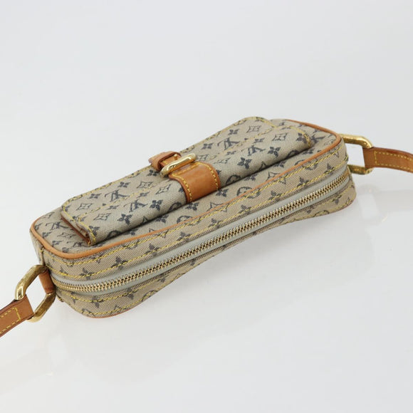 LOUIS VUITTON Monogram Mini Juliet MM Schoudertas Blauw M92004 LV Auth LNZ102