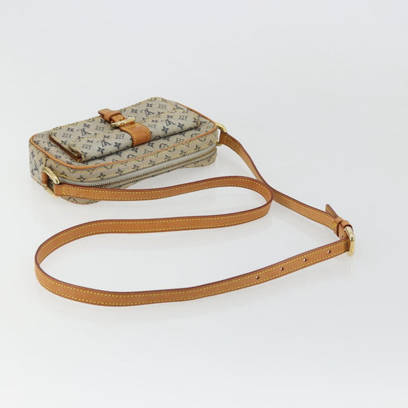 LOUIS VUITTON Monogram Mini Juliet MM Schoudertas Blauw M92004 LV Auth LNZ102
