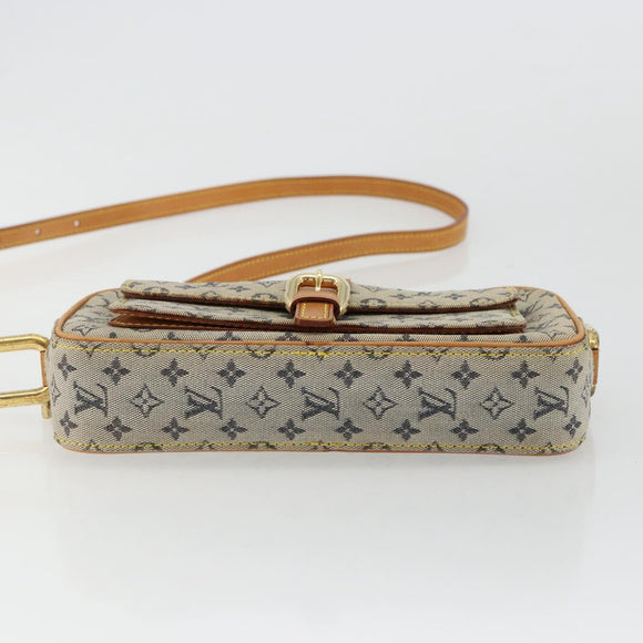LOUIS VUITTON Monogram Mini Juliet MM Schoudertas Blauw M92004 LV Auth LNZ102