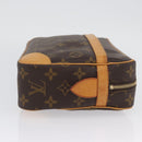 LOUIS VUITTON Monogram Compiegne 28 Clutch Bag M51845 LV Auth BSZ636-4