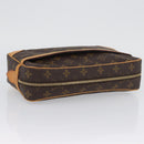 LOUIS VUITTON Monogram Compiegne 28 Clutch Bag M51845 LV Auth BSZ636-6