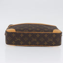 LOUIS VUITTON Monogram Compiegne 28 Clutch Bag M51845 LV Auth BSZ636-7