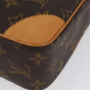 LOUIS VUITTON Monogram Compiegne 28 Clutch Bag M51845 LV Auth BSZ636-8