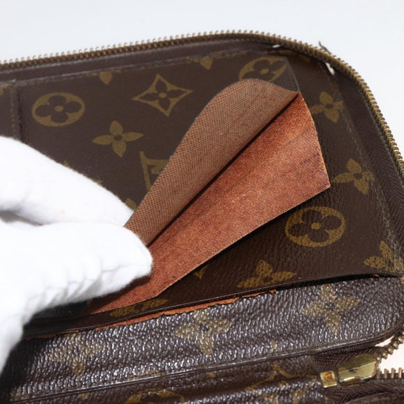LOUIS VUITTON Monogram Organizer De Voyage Travel Case M60119 LV Auth BSZ639
