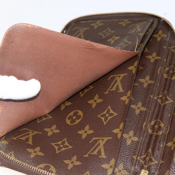 LOUIS VUITTON Monogram Organizer De Voyage Travel Case M60119 LV Auth BSZ639