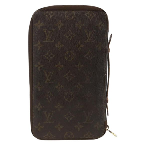 LOUIS VUITTON Monogram Organizer De Voyage Travel Case M60119 LV Auth BSZ639