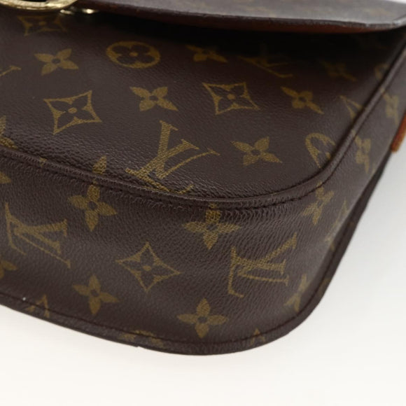 LOUIS VUITTON Monogram Saint Cloud GM Shoulder Bag M51242 LV Auth BSZ640
