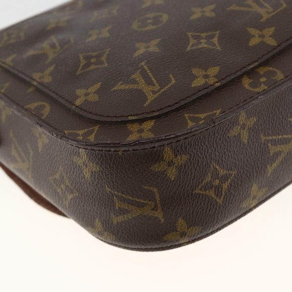LOUIS VUITTON Monogram Saint Cloud GM Shoulder Bag M51242 LV Auth BSZ640