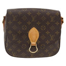 LOUIS VUITTON Monogram Saint Cloud GM Shoulder Bag M51242 LV Auth BSZ640-2
