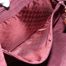 GUCCI Shoulder Bag Leather Red Gold 001 115 1206 Auth BSZ643-20