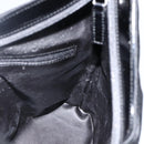 GUCCI Shoulder Bag Nylon Black Silver 001 2113 3010 Auth BSZ644-18