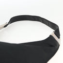 GUCCI Shoulder Bag Nylon Black Silver 001 2113 3010 Auth BSZ644-8