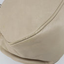 LOEWE Hand Bag Leather Beige Gold Auth LNZ103-9