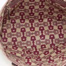 GUCCI GG Canvas Sherry Line Tote Bag Beige Gold 137995 Auth BSZ646-16