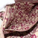 GUCCI GG Canvas Sherry Line Tote Bag Beige Gold 137995 Auth BSZ646-20