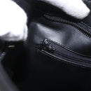 BALLY Shoulder Bag Leather Black Gold Auth BSZ651-20