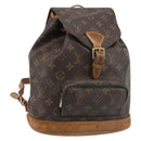 LOUIS VUITTON Monogram Montsouris MM Rucksack M51136 LV Auth BSZ653-1