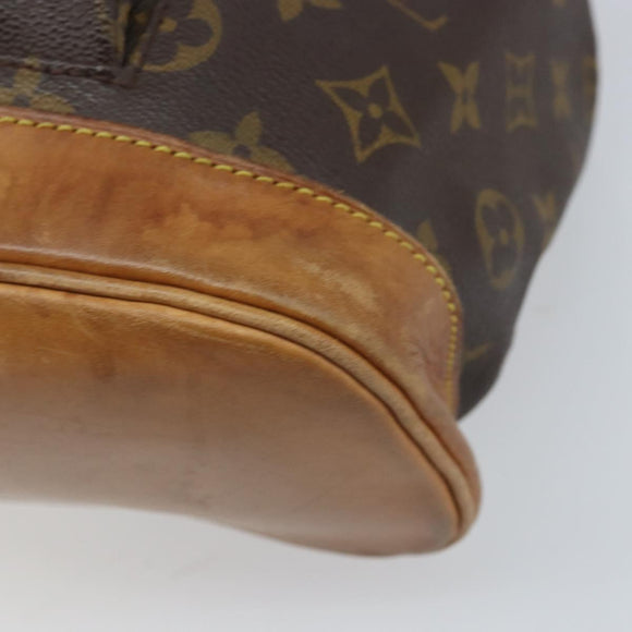 LOUIS VUITTON Monogram Montsouris MM Rucksack M51136 LV Auth BSZ653