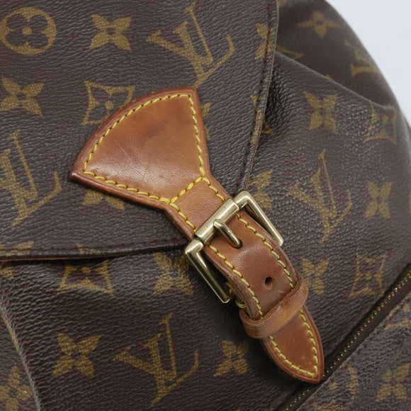 LOUIS VUITTON Monogram Montsouris MM Rucksack M51136 LV Auth BSZ653