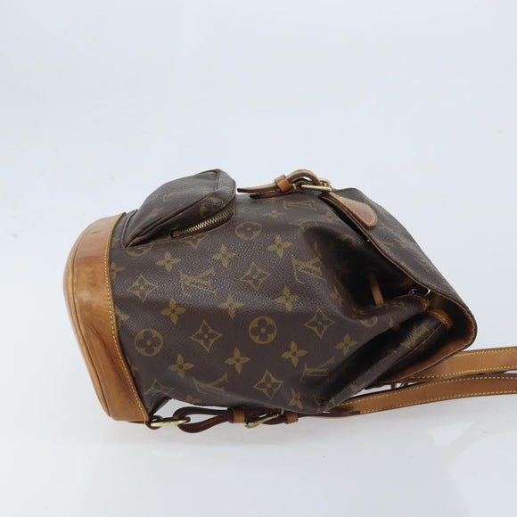 LOUIS VUITTON Monogram Montsouris MM Rucksack M51136 LV Auth BSZ653