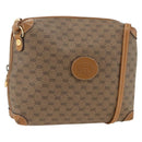 GUCCI Micro GG Supreme Shoulder Bag PVC Beige Gold 007 115 0093 Auth BSZ654-1