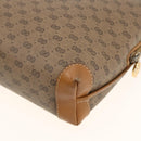 GUCCI Micro GG Supreme Shoulder Bag PVC Beige Gold 007 115 0093 Auth BSZ654-12