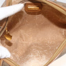 GUCCI Micro GG Supreme Shoulder Bag PVC Beige Gold 007 115 0093 Auth BSZ654-16