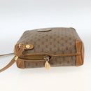 GUCCI Micro GG Supreme Shoulder Bag PVC Beige Gold 007 115 0093 Auth BSZ654-4