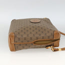 GUCCI Micro GG Supreme Shoulder Bag PVC Beige Gold 007 115 0093 Auth BSZ654-5