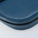 LOUIS VUITTON Epi Jeune Fille MM Shoulder Bag Toledo Blue M52155 LV Auth LNZ104-16