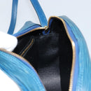 LOUIS VUITTON Epi Jeune Fille MM Shoulder Bag Toledo Blue M52155 LV Auth LNZ104-22