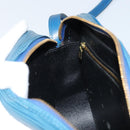 LOUIS VUITTON Epi Jeune Fille MM Shoulder Bag Toledo Blue M52155 LV Auth LNZ104-23