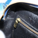 LOUIS VUITTON Epi Jeune Fille MM Shoulder Bag Toledo Blue M52155 LV Auth LNZ104-24