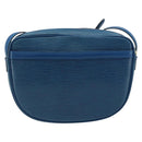 LOUIS VUITTON Epi Jeune Fille MM Shoulder Bag Toledo Blue M52155 LV Auth LNZ104-2