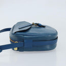 LOUIS VUITTON Epi Jeune Fille MM Shoulder Bag Toledo Blue M52155 LV Auth LNZ104-4