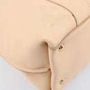 Salvatore Ferragamo Gancini Hand Bag Leather Pink Gold Auth BSZ659-17