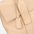 Salvatore Ferragamo Gancini Hand Bag Leather Pink Gold Auth BSZ659-19